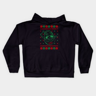 Doop Ugly Christmas Sweater Kids Hoodie